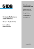 Oil Sector Performance and Institutions: The Case of Latin America