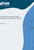 Rural Electricity Access Penalty in Latin America: Income and Location