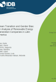 Green Transition and Gender Bias