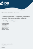 Economic Impacts of a Supporting Scheme on Domestic Energy Consumption in Bolivia